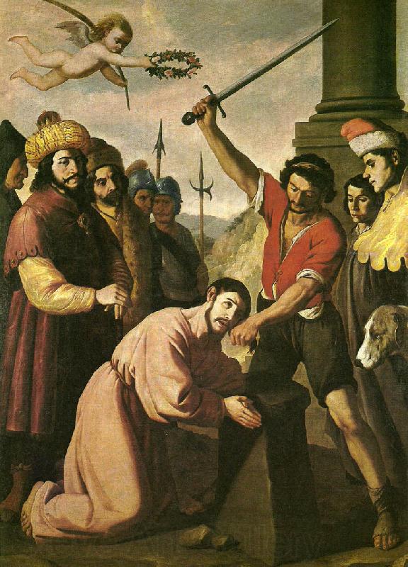 Francisco de Zurbaran the martydom of st james. Norge oil painting art